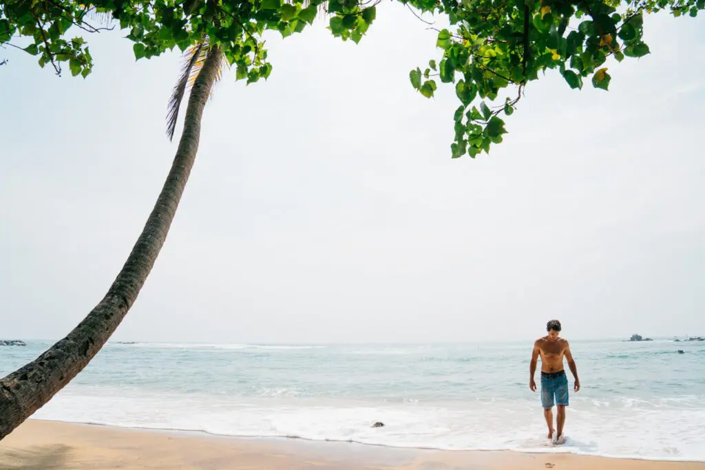 plage au Sri Lanka, mer au Sri Lanka