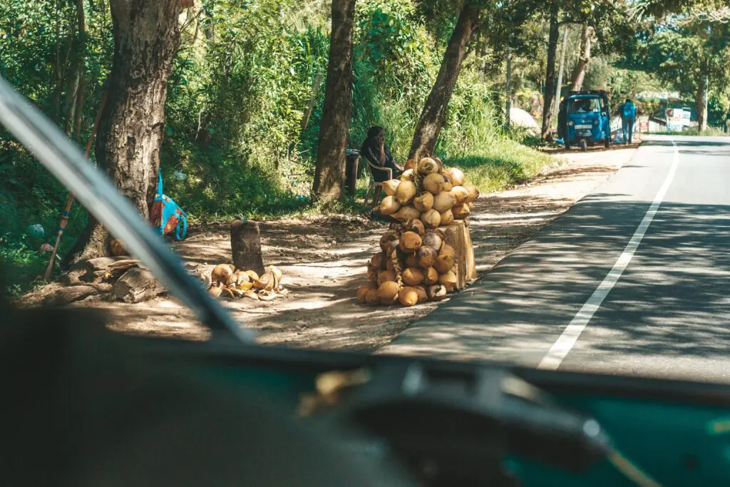 rues au Sri Lanka