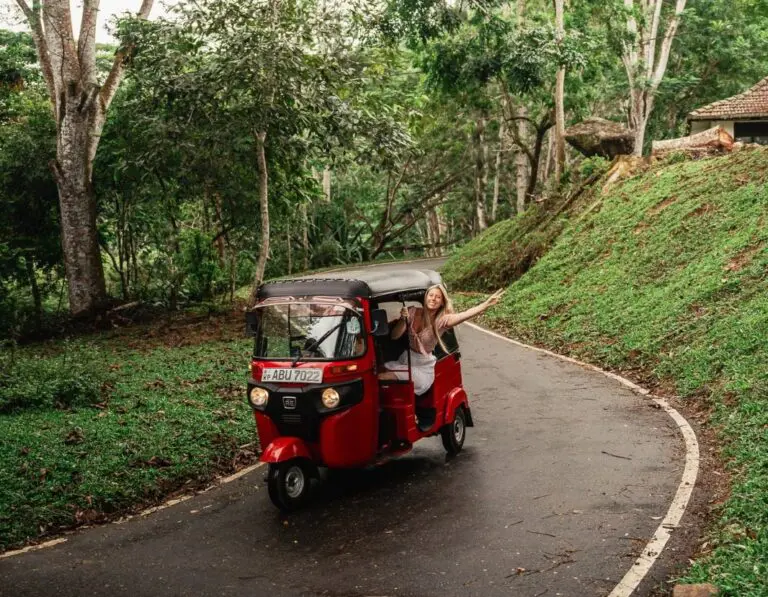 tuktuk au Sri Lanka