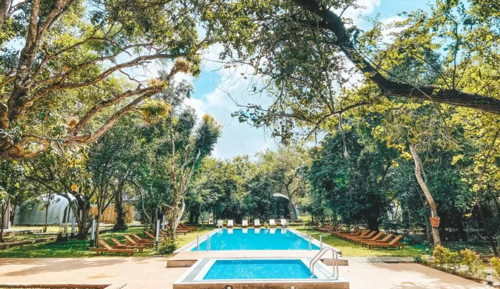 Piscine au Sri Lanka